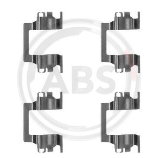 Priedų komplektas, diskinių stabdžių trinkelės A.B.S. 1117Q