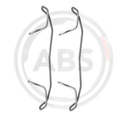 Priedų komplektas, diskinių stabdžių trinkelės A.B.S. 1123Q
