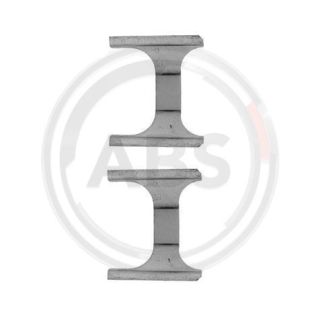 Priedų komplektas, diskinių stabdžių trinkelės A.B.S. 1139Q