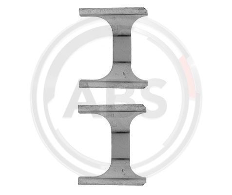 Priedų komplektas, diskinių stabdžių trinkelės A.B.S. 1139Q