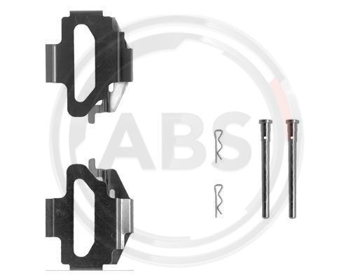 Priedų komplektas, diskinių stabdžių trinkelės A.B.S. 1141Q