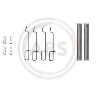 Priedų komplektas, diskinių stabdžių trinkelės A.B.S. 1151Q