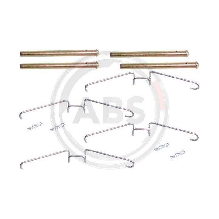 Priedų komplektas, diskinių stabdžių trinkelės A.B.S. 1155Q