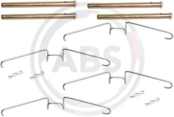 Priedų komplektas, diskinių stabdžių trinkelės A.B.S. 1155Q