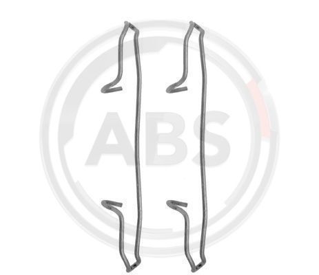 Priedų komplektas, diskinių stabdžių trinkelės A.B.S. 1159Q