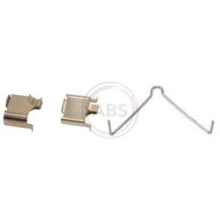 Priedų komplektas, diskinių stabdžių trinkelės A.B.S. 1166Q