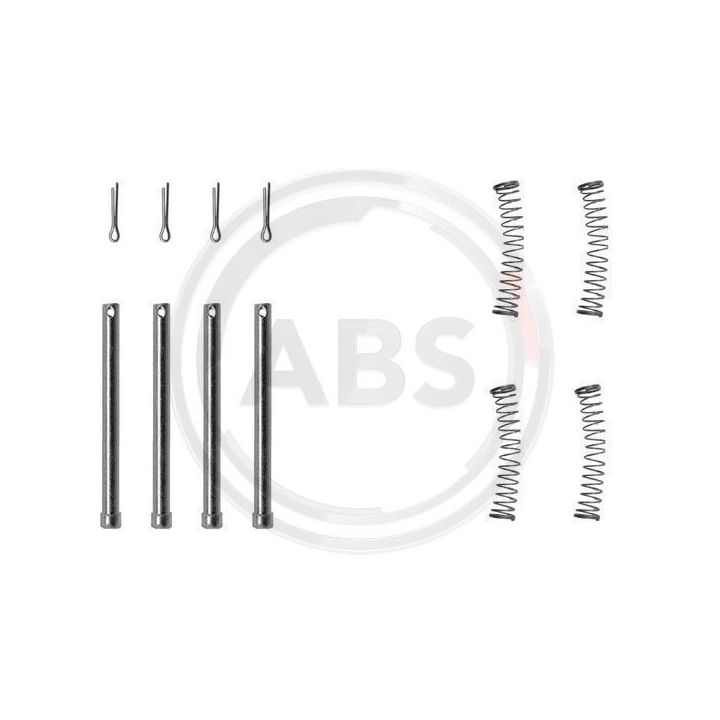 Priedų komplektas, diskinių stabdžių trinkelės A.B.S. 1177Q