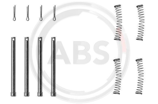 Priedų komplektas, diskinių stabdžių trinkelės A.B.S. 1177Q