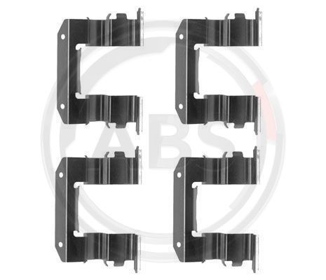 Priedų komplektas, diskinių stabdžių trinkelės A.B.S. 1182Q