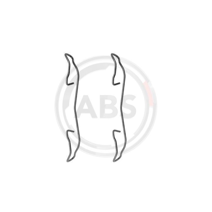 Priedų komplektas, diskinių stabdžių trinkelės A.B.S. 1187Q