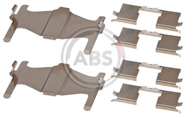 Priedų komplektas, diskinių stabdžių trinkelės A.B.S. 1204Q