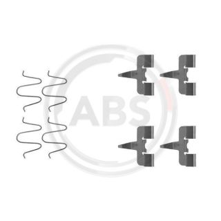 Priedų komplektas, diskinių stabdžių trinkelės A.B.S. 1207Q