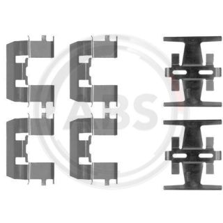 Priedų komplektas, diskinių stabdžių trinkelės A.B.S. 1208Q