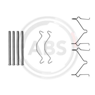 Priedų komplektas, diskinių stabdžių trinkelės A.B.S. 1209Q