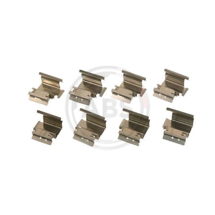 Priedų komplektas, diskinių stabdžių trinkelės A.B.S. 1218Q