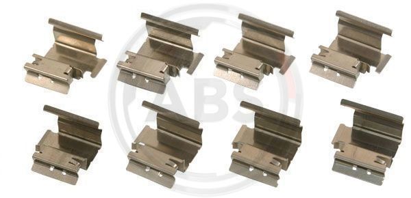 Priedų komplektas, diskinių stabdžių trinkelės A.B.S. 1218Q