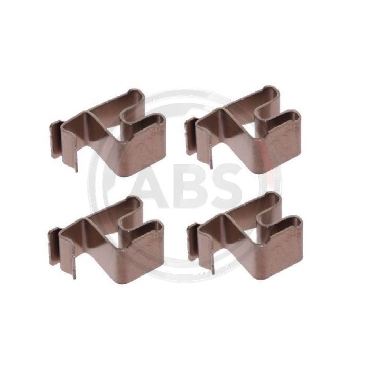Priedų komplektas, diskinių stabdžių trinkelės A.B.S. 1219Q