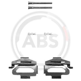 Priedų komplektas, diskinių stabdžių trinkelės A.B.S. 1225Q