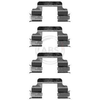 Priedų komplektas, diskinių stabdžių trinkelės A.B.S. 1230Q