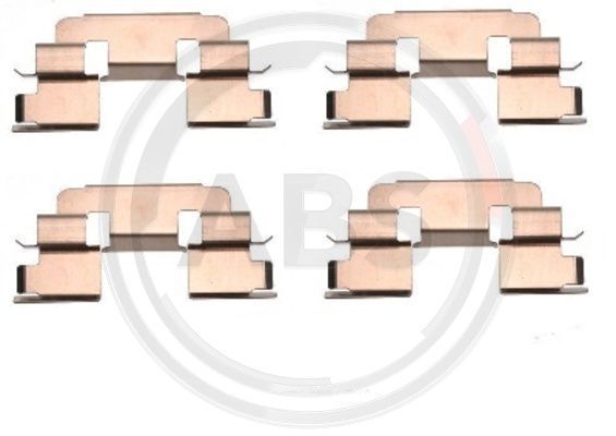 Priedų komplektas, diskinių stabdžių trinkelės A.B.S. 1249Q