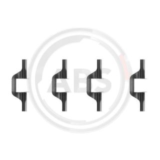 Priedų komplektas, diskinių stabdžių trinkelės A.B.S. 1263Q