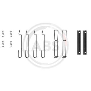 Priedų komplektas, diskinių stabdžių trinkelės A.B.S. 1265Q