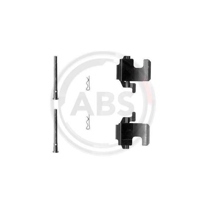 Priedų komplektas, diskinių stabdžių trinkelės A.B.S. 1273Q