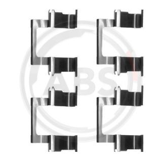 Priedų komplektas, diskinių stabdžių trinkelės A.B.S. 1274Q