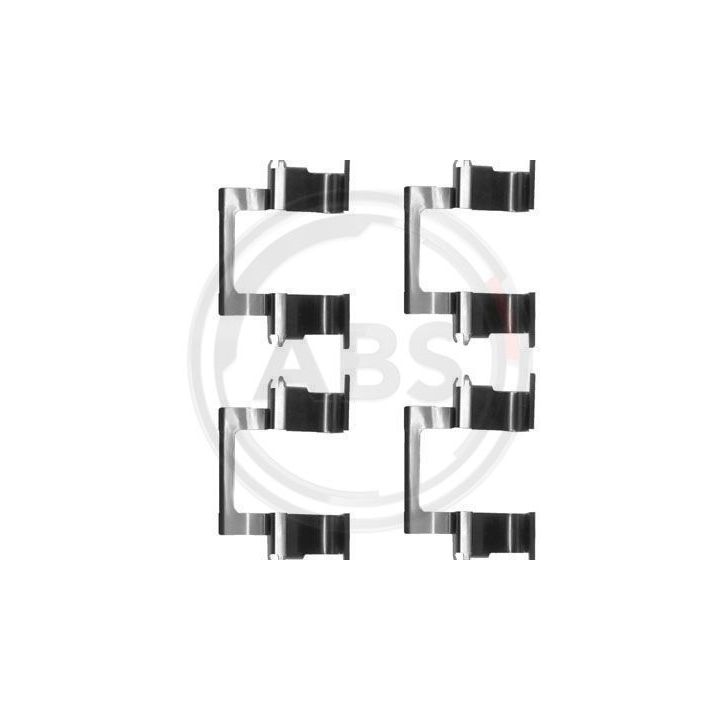 Priedų komplektas, diskinių stabdžių trinkelės A.B.S. 1274Q