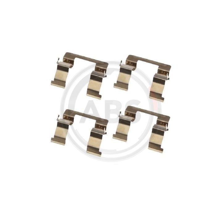 Priedų komplektas, diskinių stabdžių trinkelės A.B.S. 1605Q