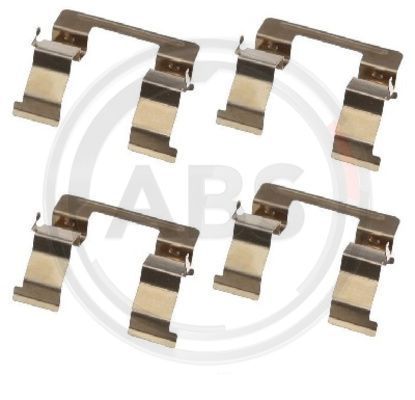 Priedų komplektas, diskinių stabdžių trinkelės A.B.S. 1605Q