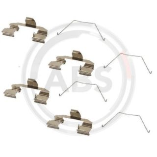 Priedų komplektas, diskinių stabdžių trinkelės A.B.S. 1607Q