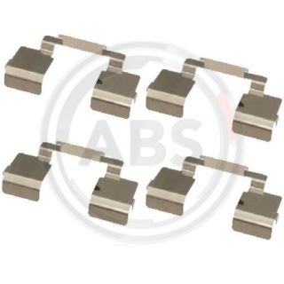 Priedų komplektas, diskinių stabdžių trinkelės A.B.S. 1609Q