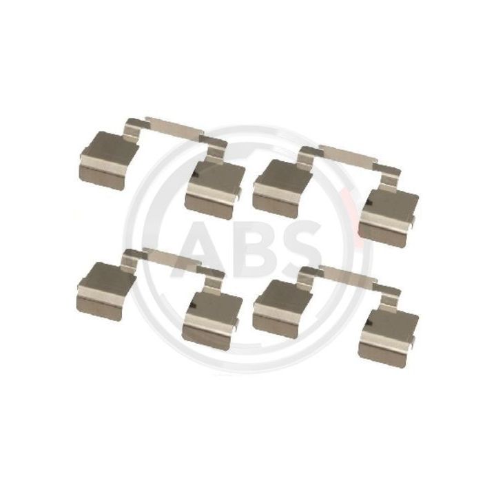 Priedų komplektas, diskinių stabdžių trinkelės A.B.S. 1609Q