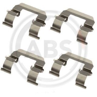 Priedų komplektas, diskinių stabdžių trinkelės A.B.S. 1617Q