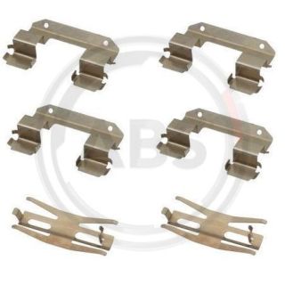 Priedų komplektas, diskinių stabdžių trinkelės A.B.S. 1618Q