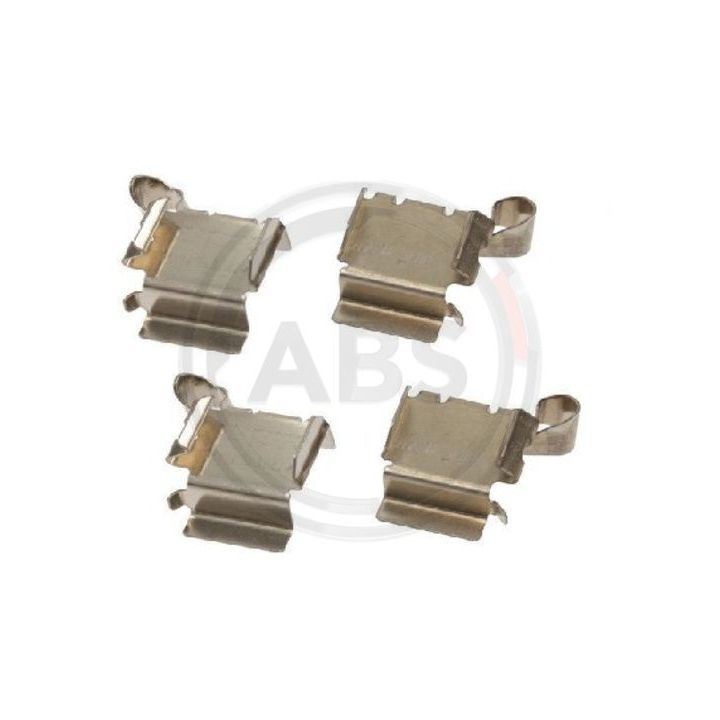 Priedų komplektas, diskinių stabdžių trinkelės A.B.S. 1622Q