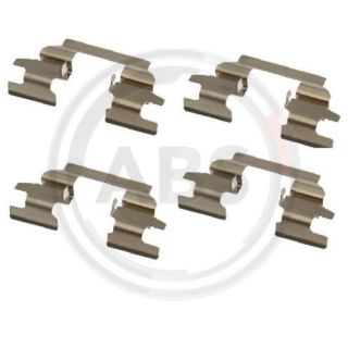 Priedų komplektas, diskinių stabdžių trinkelės A.B.S. 1625Q