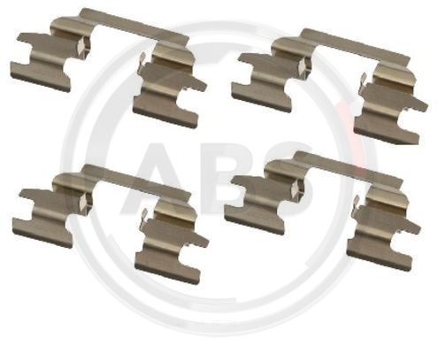 Priedų komplektas, diskinių stabdžių trinkelės A.B.S. 1625Q