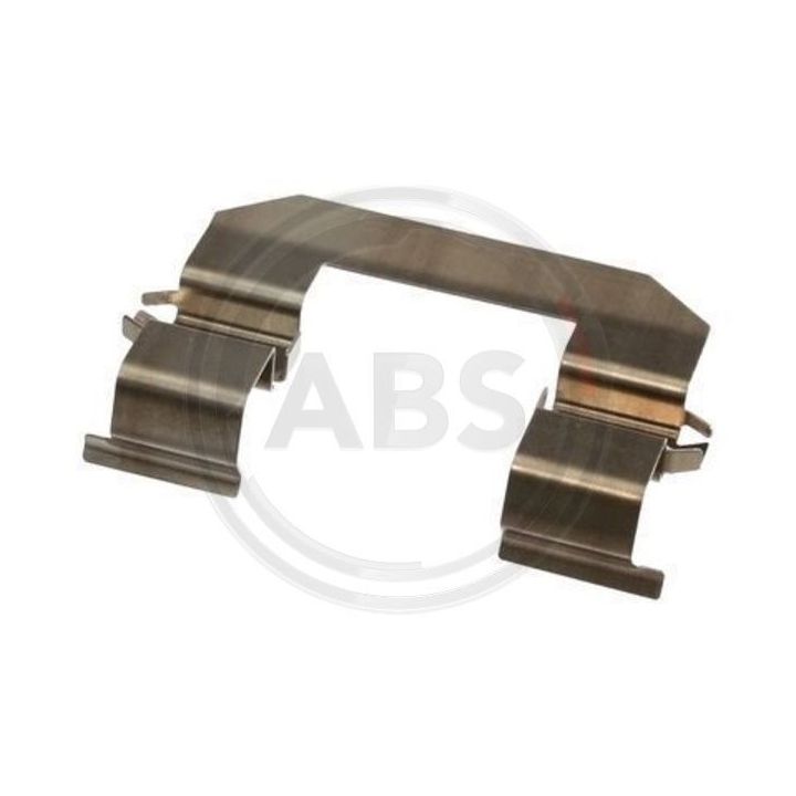 Priedų komplektas, diskinių stabdžių trinkelės A.B.S. 1645Q