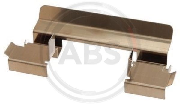 Priedų komplektas, diskinių stabdžių trinkelės A.B.S. 1655Q