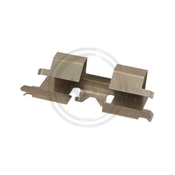 Priedų komplektas, diskinių stabdžių trinkelės A.B.S. 1662Q