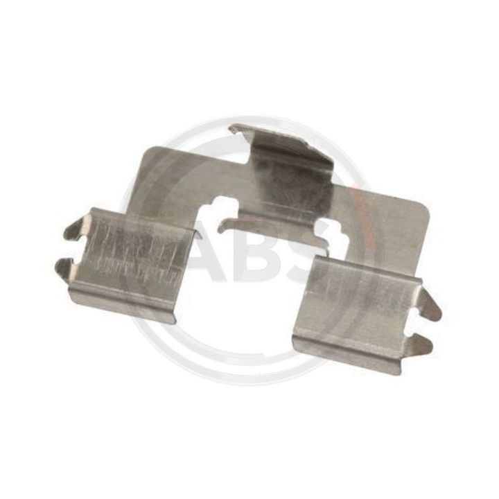 Priedų komplektas, diskinių stabdžių trinkelės A.B.S. 1666Q