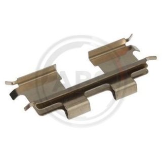 Priedų komplektas, diskinių stabdžių trinkelės A.B.S. 1667Q