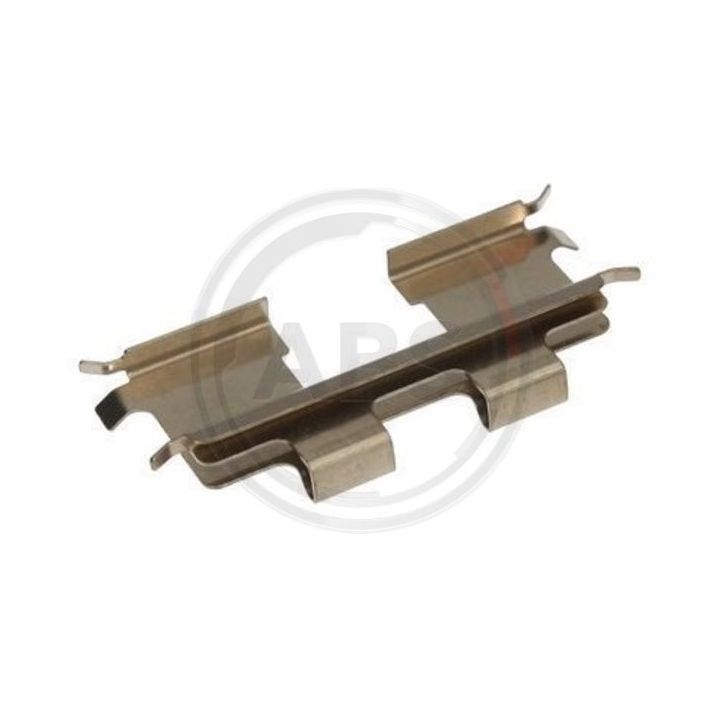 Priedų komplektas, diskinių stabdžių trinkelės A.B.S. 1667Q