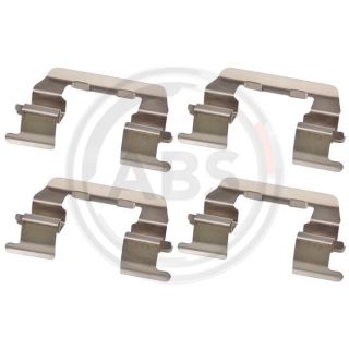 Priedų komplektas, diskinių stabdžių trinkelės A.B.S. 1669Q