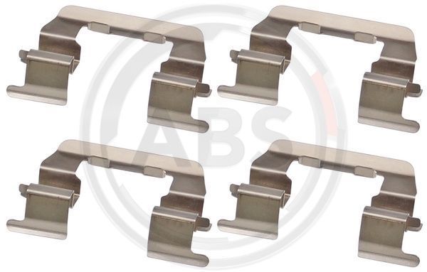 Priedų komplektas, diskinių stabdžių trinkelės A.B.S. 1669Q