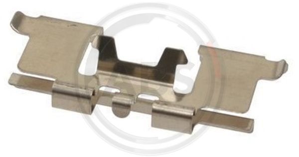 Priedų komplektas, diskinių stabdžių trinkelės A.B.S. 1677Q