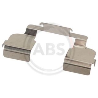Priedų komplektas, diskinių stabdžių trinkelės A.B.S. 1698Q
