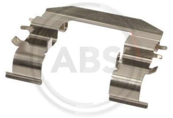 Priedų komplektas, diskinių stabdžių trinkelės A.B.S. 1708Q